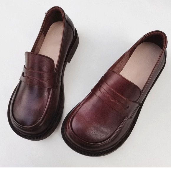 Soft loafers with wide toe box! Bought from Etsy. New, never used. - Picture 1 of 5